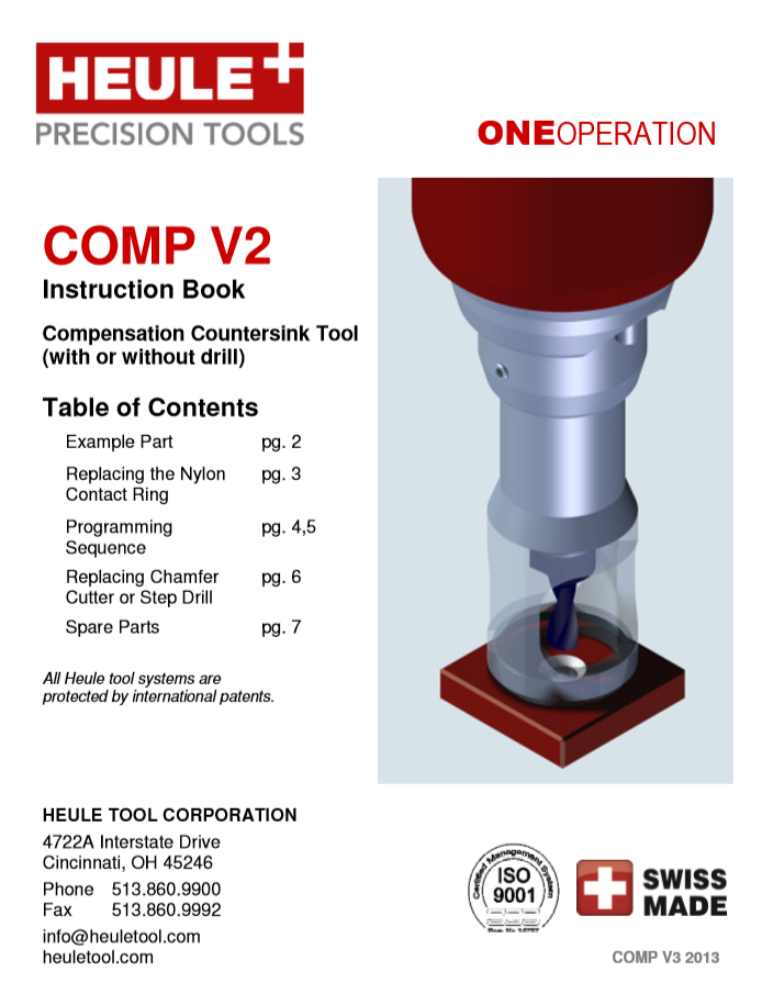 COMP V2 Instruction booklet PDF Preview